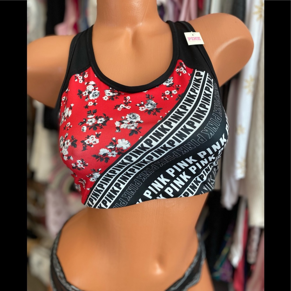 Pink Victoria's Secret Ultimate Unlined Cherry Blossom Sport Bra